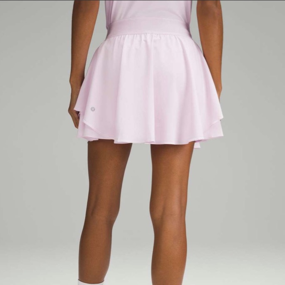 Lululemon Court Rival High-Rise Skirt *Long Meadowsweet Pink size 4